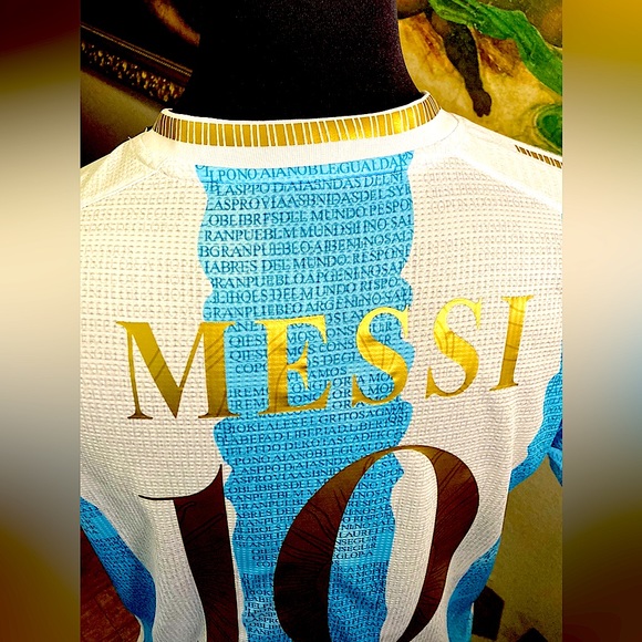 Adidas Argentina Rare Homage to Diego Maradona Timeless Jersey with Messi 10. - Picture 5 of 10